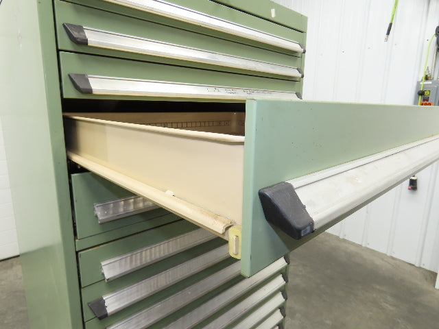 Bott Kennedy 17 Drawer Industrial Tooling Cabinet 30x29x60" Lyon Lista Vidmar
