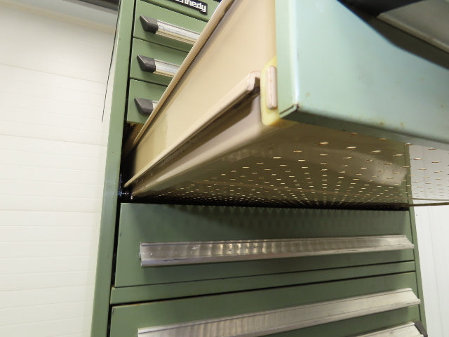 Bott Kennedy 17 Drawer Industrial Tooling Cabinet 30x29x60" Lyon Lista Vidmar