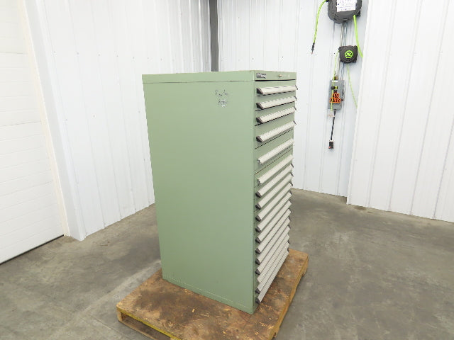 Bott Kennedy 17 Drawer Industrial Tooling Cabinet 30x29x60" Lyon Lista Vidmar