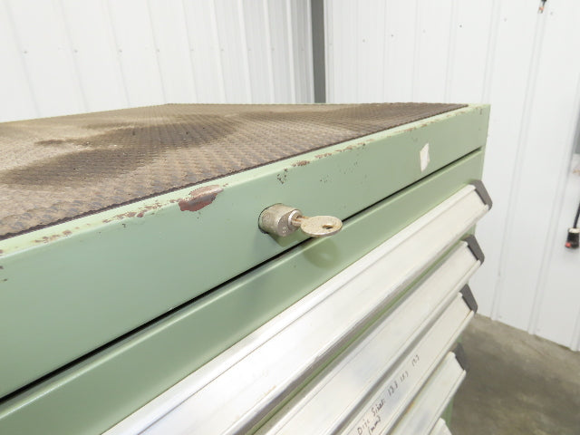 Bott Kennedy 17 Drawer Industrial Tooling Cabinet 30x29x60" Lyon Lista Vidmar