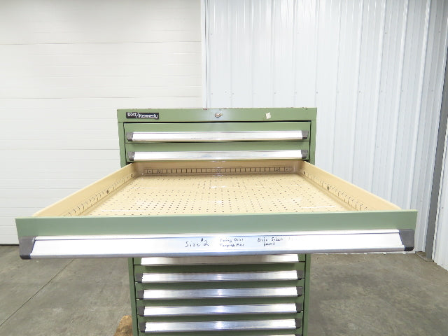 Bott Kennedy 17 Drawer Industrial Tooling Cabinet 30x29x60" Lyon Lista Vidmar