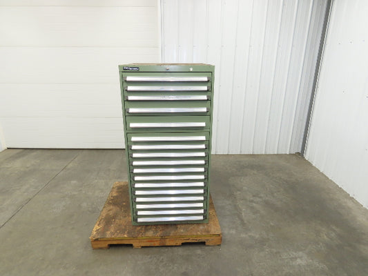 Bott Kennedy 17 Drawer Industrial Tooling Cabinet 30x29x60" Lyon Lista Vidmar