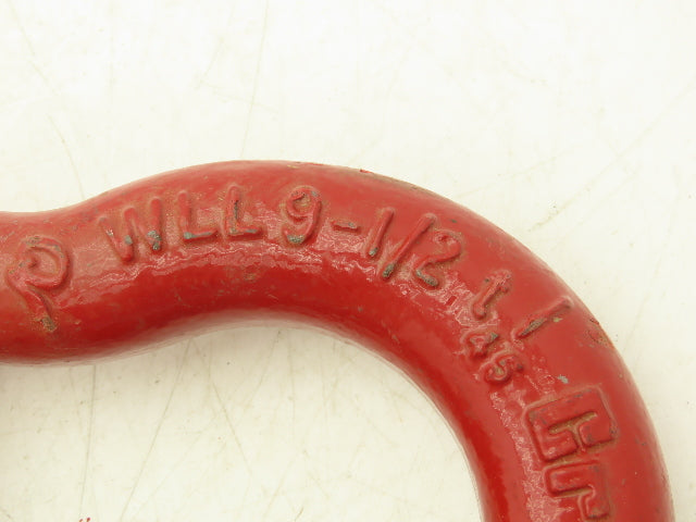 Crosby WLL9-1/2T Lifting Shackle with 1-1/4" Pin Lot of 2