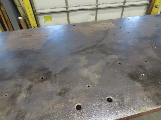 1-3/4" Thick Top Steel Fabrication Welding Layout Table Work Bench 128"x48"x34"