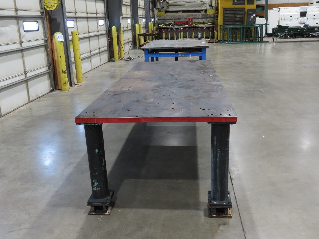 1-3/4" Thick Top Steel Fabrication Welding Layout Table Work Bench 128"x48"x34"