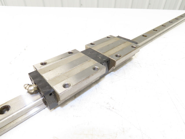 THK SHS25C Linear Bearing 2-Block LM Guide Rail 1600mm 62-7/8"L