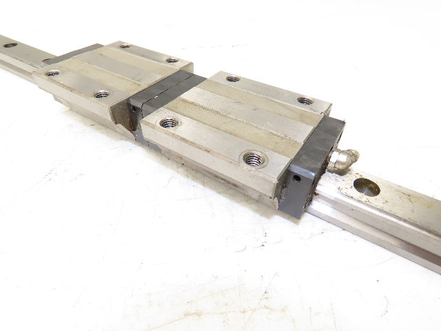 THK SHS25C Linear Bearing 2-Block LM Guide Rail 1600mm 62-7/8"L