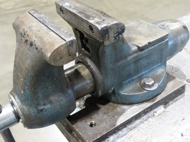 1-3/4" Thick Top Steel Welding Layout Table Work Bench 120"x72"x33" Wilton Vise