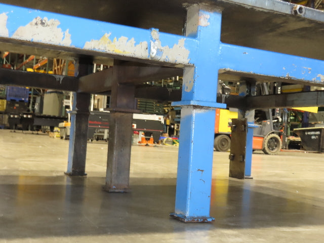 1-3/4" Thick Top Steel Welding Layout Table Work Bench 120"x72"x33" Wilton Vise
