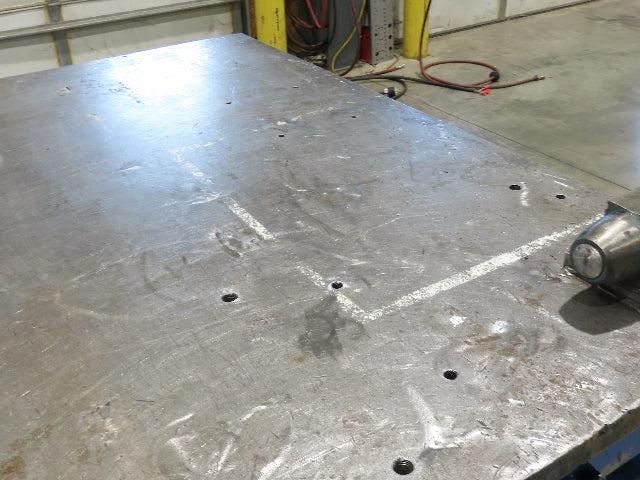 1-3/4" Thick Top Steel Welding Layout Table Work Bench 120"x72"x33" Wilton Vise