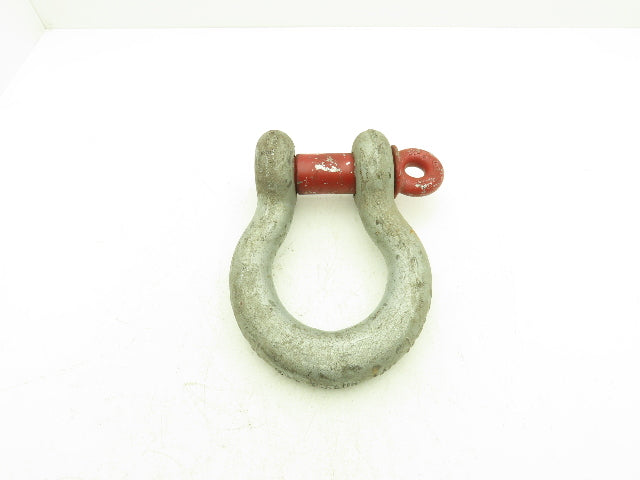 Crosby G-209 1-3/4" Galvanized Carbon Anchor Shackle with 2" Alloy Screw Pin