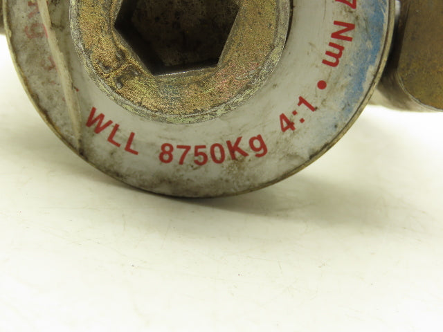 Crosby 8750kg 4:1; 7000kg 5:1 Metric Swivel Hoist Ring 637Nm