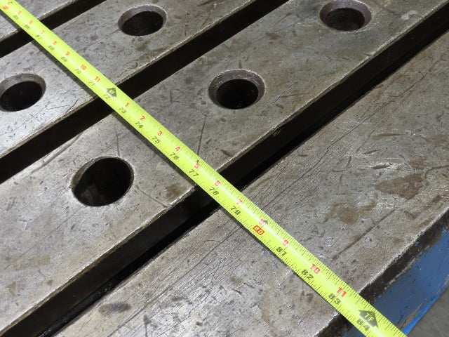 8" Steel Fabrication Welding Table Jig Layout 84x60" Wilton Vise T Slot Holdfast