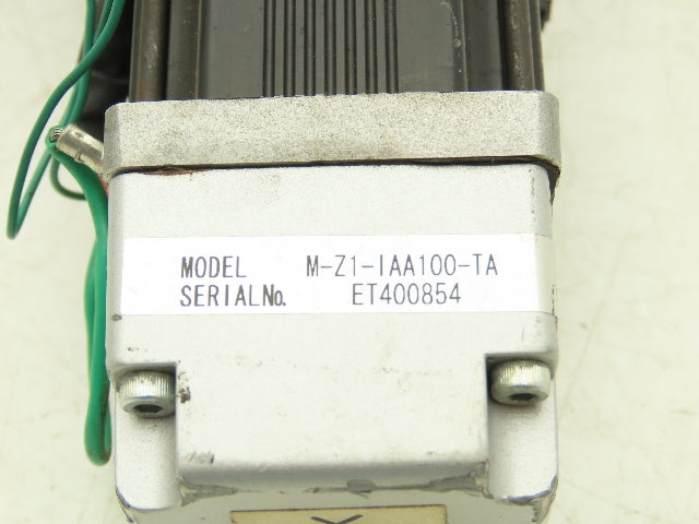 Shimpo-Nidec M-Z1-IAA100-TA Servo Gear Motor 15:1 Gearbox Reducer EVSC-15B-100