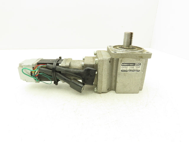 Shimpo-Nidec M-Z1-IAA100-TA Servo Gear Motor 15:1 Gearbox Reducer EVSC-15B-100