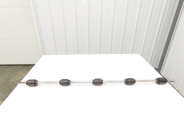 Hytrol 914.R1P490 49" Belt Conveyor Support Carry Roller 2-1/8"Dia Multi Bearing