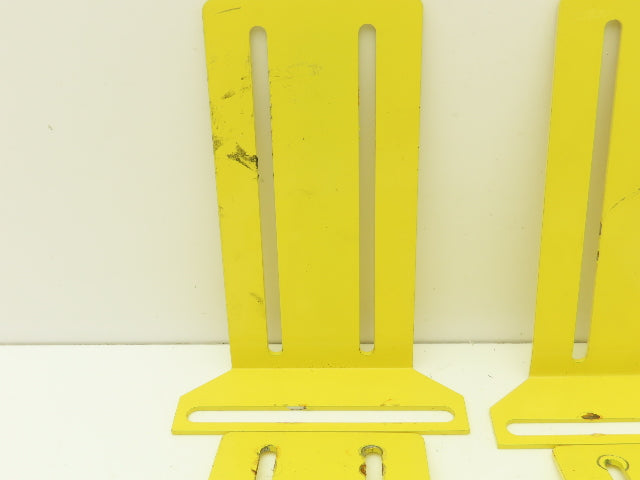 Allen Bradley 60-2723 2x8" Conveyor Sensor Reflector Bracket Yellow Lot of 5
