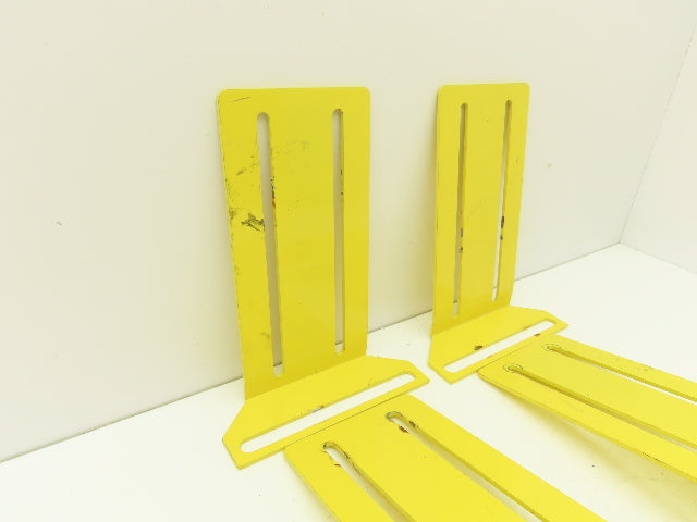 Allen Bradley 60-2723 2x8" Conveyor Sensor Reflector Bracket Yellow Lot of 5