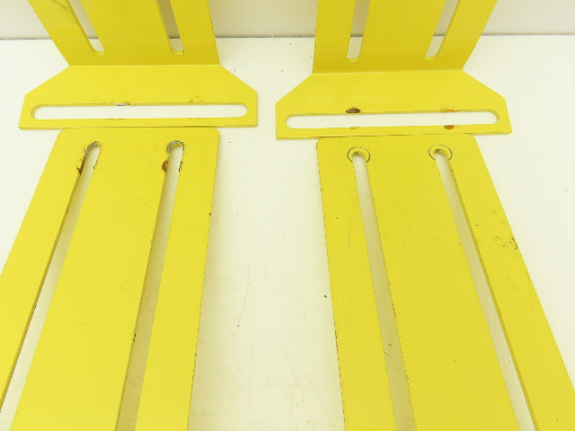 Allen Bradley 60-2723 2x8" Conveyor Sensor Reflector Bracket Yellow Lot of 5