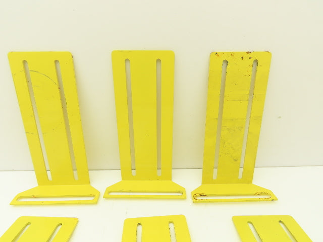Allen Bradley 60-2724 2x10" Conveyor Sensor Reflector Bracket Yellow Lot of 7