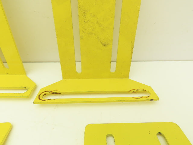 Allen Bradley 60-2724 2x10" Conveyor Sensor Reflector Bracket Yellow Lot of 7