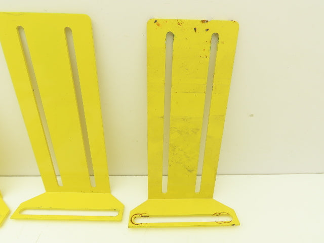 Allen Bradley 60-2724 2x10" Conveyor Sensor Reflector Bracket Yellow Lot of 7
