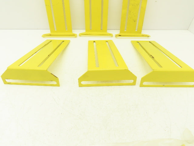 Allen Bradley 60-2724 2x10" Conveyor Sensor Reflector Bracket Yellow Lot of 7