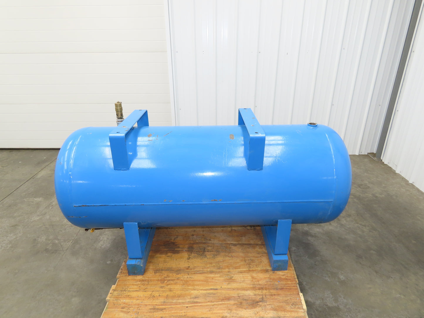 Compressed Air Receiver Tank 120 Gallon 60x24" Pneumatic Compressor Horizontal