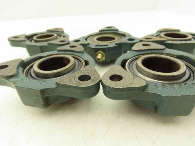 Dodge SC1-205 3-Bolt Flange Ball Bearing 1" Bore TRD205 Lot of 5