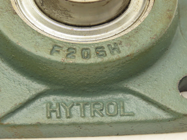 Hytrol F206H 4-Bolt Flange Mount Conveyor Pulley Bearing 1-3/16" Bore Lot of 5