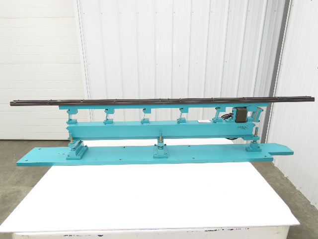 Parts Feeder Linear Conveyor Vibration Magnetic 45" Base 72" Frame 120V Coil