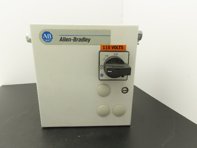 Allen Bradley 103H-NX2D Reversing Motor Starter Enclosed Disconnect 140M-C2E-C10