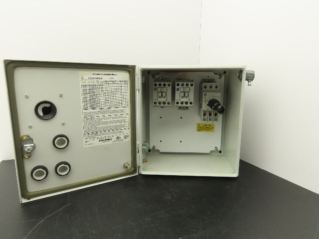 Allen Bradley 103H-NX2D Reversing Motor Starter Enclosed Disconnect 140M-C2E-C10