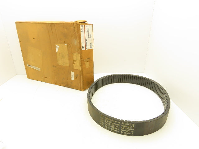 Gates 4836V618 Multi-Speed Rubber Timing Belt 3" Width 63.4" Length 9800-0155