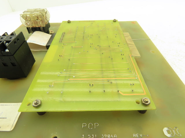 Cincinnati Milacron 3-525-0915A Operator Interface Panel w/ E-Stop *Missing Key*