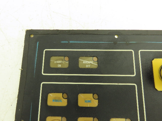 Cincinnati Milacron 3-525-0915A Operator Interface Panel w/ E-Stop *Missing Key*