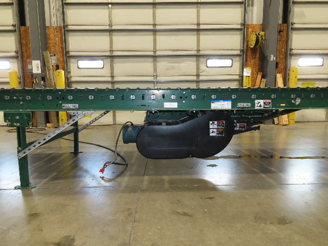 Dematic 42"x 61' 6" Accumulating Roller Conveyor Belt Drive 40"BF 460V 168FPM
