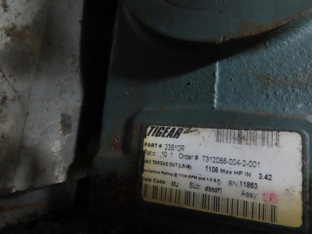 Dematic 42"x 61' 6" Accumulating Roller Conveyor Belt Drive 40"BF 460V 168FPM