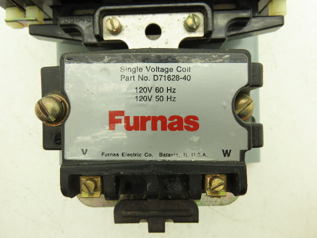 Furnas 40JB32A Motor Starter 135A 575VAC 3ph 100Hp NEMA 4 120V Coil