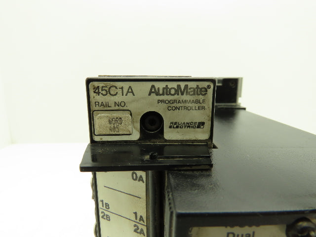 Reliance Electric 45C1A AutoMate Programmable Controller W/8 Dual 24V Outputs