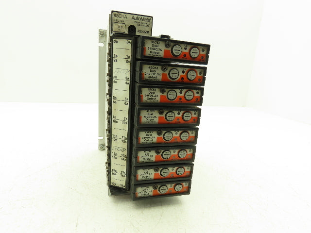 Reliance Electric 45C1A AutoMate Programmable Controller W/8 Dual 24V Outputs