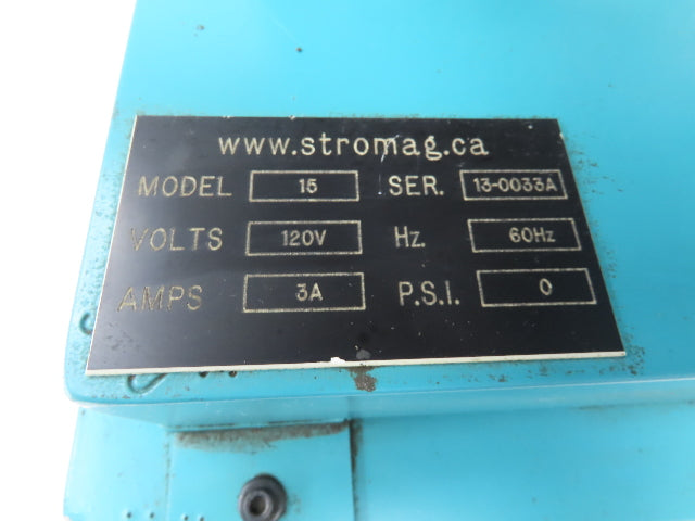 Stromag Vibratory Parts Feeder 15" Stainless Bowl 18x18" Feed Hopper 115V