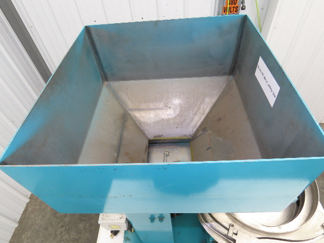 Stromag Vibratory Parts Feeder 15" Stainless Bowl 18x18" Feed Hopper 115V