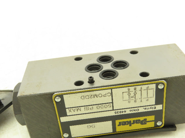 Parker CPOM2DD Hydraulic Pilot Operated Check Valve 5000psi