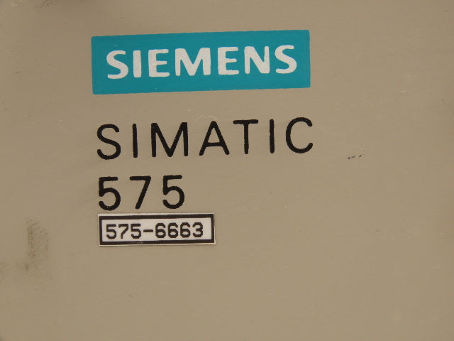 Siemens 575-6663 Simatic 575 Power Supply Module 110/220VAC