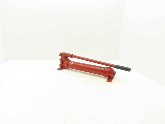 Steel Grip RP-10 Hydraulic Hand Pump 10,000 PSI Single Stage Red
