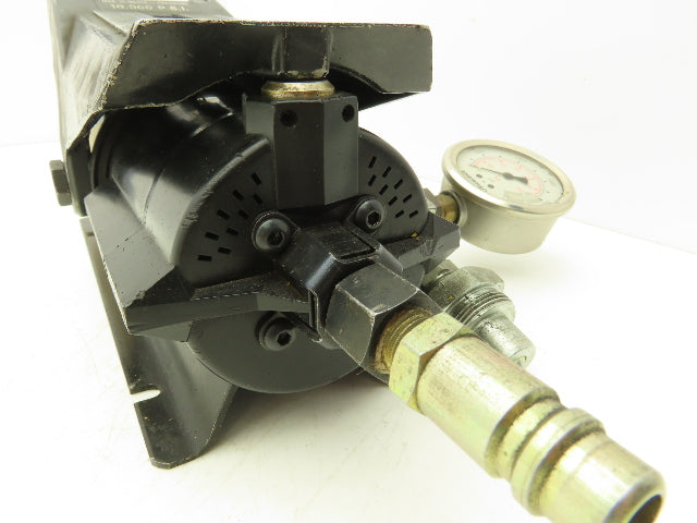 Enerpac PA-133 Air Powered Hydraulic Pump 10000psi 8" 3/min Oil Flow Rating