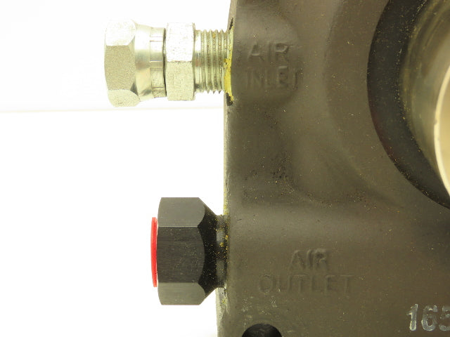 Haskel 16501 Hydraulic Pump Lower Cap Cast Aluminum Replacement