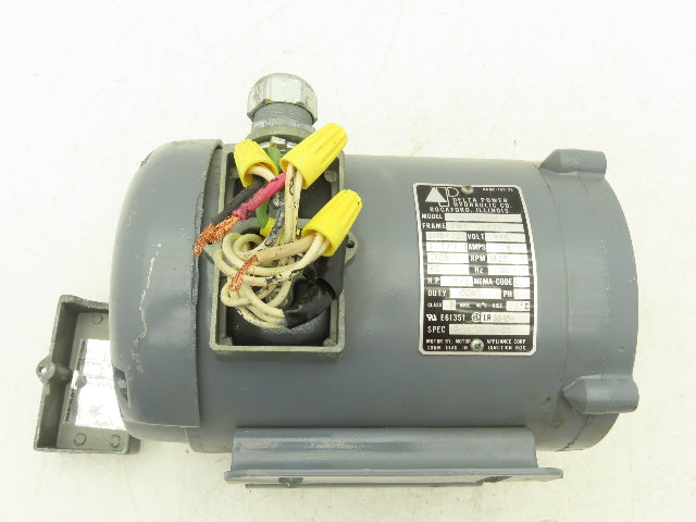 Delta Power Hydraulic 30810002 Pump Motor 1/2Hp 1725rpm 230/460V 3PH 2M4-56412