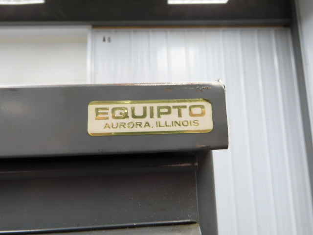 Equipto Industrial Parts Tool Storage 10 Drawer Cabinet 36x26x61" Sheet Metal